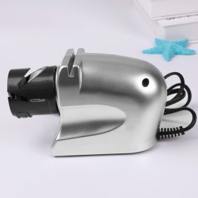 Multifunctional electric knife sharpener (Option: Silver-EU)